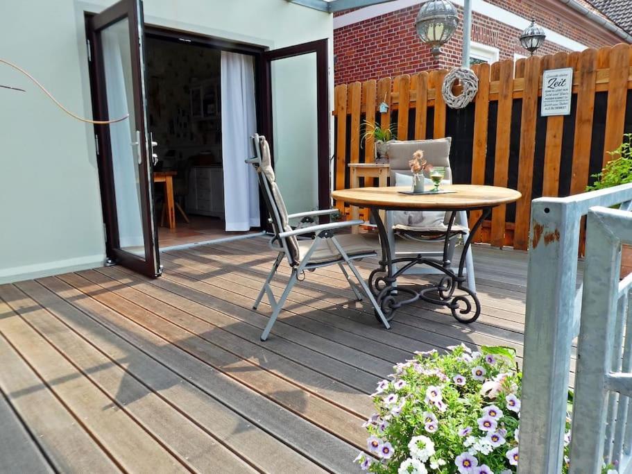 Landgang I 90Qm² Mit Garten Elsfleth Exterior foto