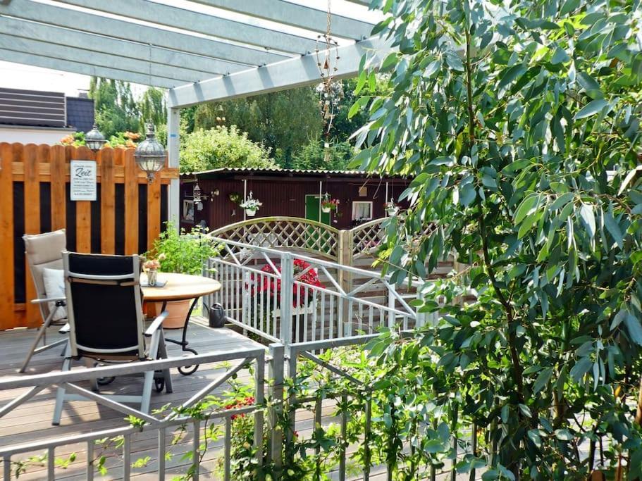 Landgang I 90Qm² Mit Garten Elsfleth Exterior foto